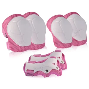 Kids Protective Gear Knee Pads Elbow Pads Hand Guards for Cycling Inline Sports Roller Skates Protector