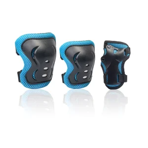 Kids Roller Skates Cycling Skateboard Knee Pads Elbow Pads Set