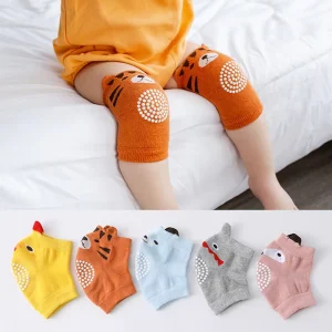Kids Toddler Crawling Protective Gear Nylon Baby Knee Elbow Pads Socks Compression Warm Fitness Gear