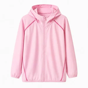 Kids UPF Sun Protection Hoodie Lightweight Breathable Summer Jacket for Boys Girls Outdoor Wear Kids Clothing