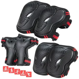 Kids Youth Custom Honeycomb Basketball Skating Bicycle Knee Pads Knee Brace