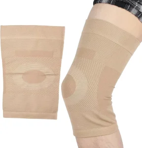 Knee Compression Sleeve Knee Brace Support for Sports Anti Skid Knee Protector for Arthritis Pain Relief Men and Women
