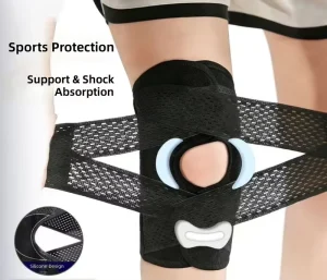 Knee Pads Breathable Sports Running Cycling Hiking Patellar Band Meniscus Support Protective Exercise Equipment