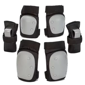 Knee Pads Elbow Pads Wrist Guards for Adult Youth 6 in 1 Protective Gear Set for Skateboarding Biking Roller Skating Cycling Out