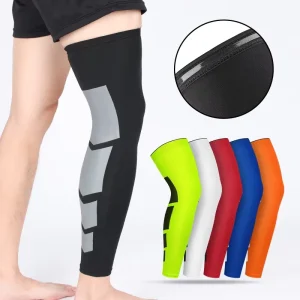 Knee Pads Elongated Breathable Basketball Cycling and Running Protective Gear and Equipment Fitness Leg Guards