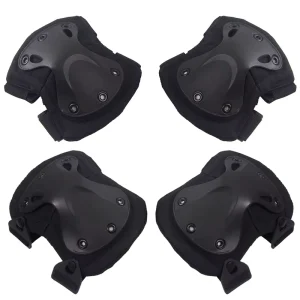 Knee Pads and Elbow Pads Woodland Camouflage Camouflaged Tactical Knee Protectors