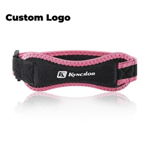 Knee Sleeve for Sports Protection Patellar Strap Support for Basketball Badminton Tennis Cycling & Running Shock Absorption