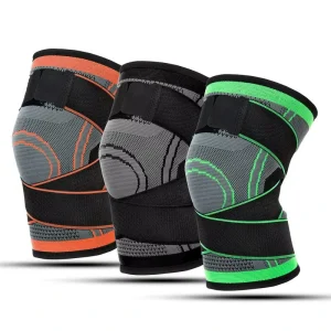 Knee Support Bandage Kneeling Pads Elastic Nylonaces Knee Brace Support Sports Fitness Adjust Knee Pads