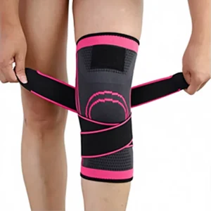 Knee Support Brace Compression Sleeves for Adult Unisex Football Sports with Comprehensive Protection