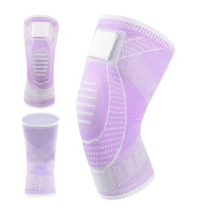 Knee Support Breathable Honeycomb Basketball Anti collision Anti slip Nylon Compression Knee Pads Protective Kneecap
