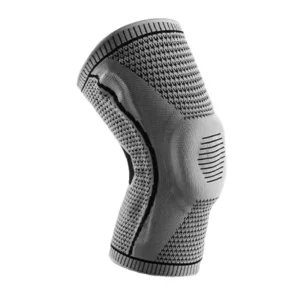 Knee Support Compression Leg Sleeve Knee Protector with Silicone Gel Pad