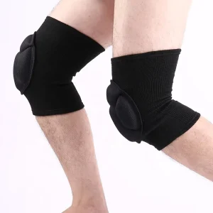 Knee Support Thick Sponge Knee Protector Volleyball Climbing Sports Elastic Compression Knee Pads Brace