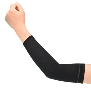 Knitted Volleyball Sports Lengthen Elbow Arm Forearm Sleeve Accessories Protector Wrist Band Brace Support Guard for Men Woman