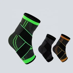 Knitting Compression Ankle Support With Adjustable Straps For Tendon Support And Plantar Fasciitis