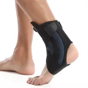 Knob Rope Ankle Stabilizer Manual Adjustment Elastic Neoprene Plate Support Slow Pressure Stable Ankle Brace Comprehensive