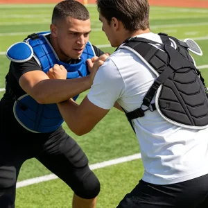 LA002 Multi Sport Chest Protector EVA Foam Pad for Baseball Softball Lightweight Outdoor Sport Protection