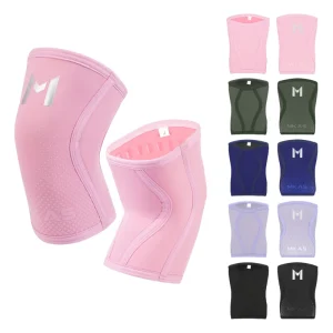 LADYGLOW Breathable Compression Knee Pads Weightlifting Sports Protector Supplies Knee Brace Support 5MM 7MM Knee Sleeves