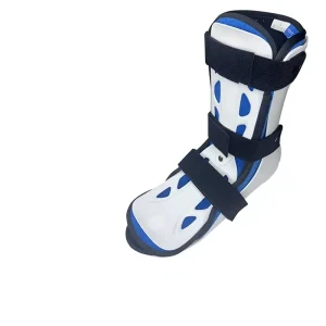 LBang Factory Drop Shipping Ankle Foot Fixed Brace White Short Calf Foot Exercise Walking Front Plate Splint Support Polyester