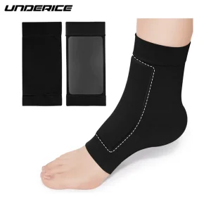 Lace Bite Protection Custom Padded Skate Socks Gel Pads Ankle Sleeves Foot Ankle Cushion Guards