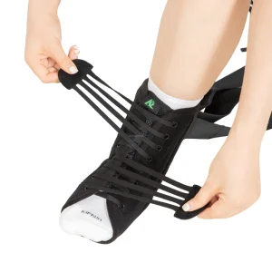 Lace Up Ankle Brace Foot Ankle Support Orthopedic Ankle Joint Fixation