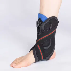 Lace up Ankle Support Brace Rigid Stabilizing Ankle Splint for Sprained Ankle Plantar Fasciitis and Post op Care
