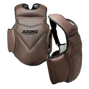 Leather Chest Protectors for Children’s Boxing Taekwondo Trainees Adult Children Training Protectors