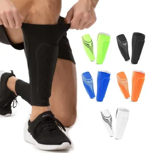 Leg Sleeves Shin Guards Shockproof Honeycomb Nylon Support Sock Shin Protector Soccer Gear Soccer Shields Sports Legging