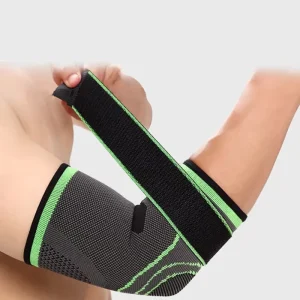 Light Weight Adjustable Elbow Compression Sleeve Gym Elbow and Knee Support