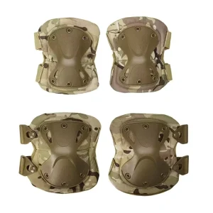 Lightweight Breathable Four-piece Knee Elbow Protection Set for Outdoor Cycling Mountain Climbing Sports Equipment