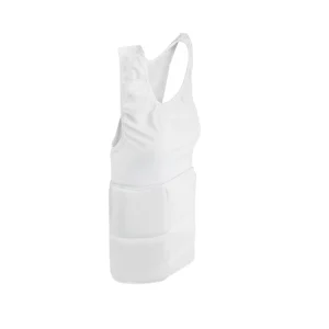 Lightweight Breathable Women’s Karate Chest Protector with Elastic Strap for Safe Training