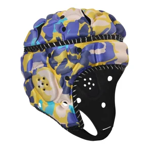 Lightweight EVA Rugby Headgear Helmet Soft Reflective Stripe 360° Airflow Anti Impact Triple Protection Multi Color