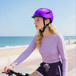 Lightweight Impact Resistant Durable PC+EPS Road Bike Cycling Helmet for Unisex Outdoor Sports