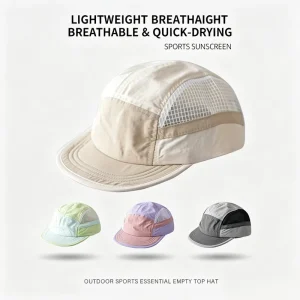 Lightweight Luxury Outdoor Baseball Cap Quick Dry Breathable Waterproof and UV Protective for Hiking Camping and Cycling