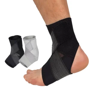 Lightweight Neoprene Orthopedic Pain Relief Plantar Fasciitis Sprained Joint Recovery Protector Ankle Brace for Training