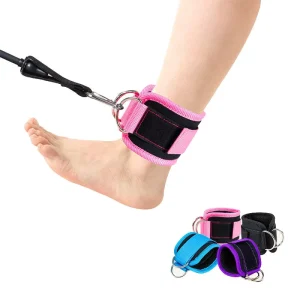 Lightweight Pulling Rope Fitness Strap Belt Durable Ankle Support Brace Ankle Cable Straps for Gym Accessories Sports