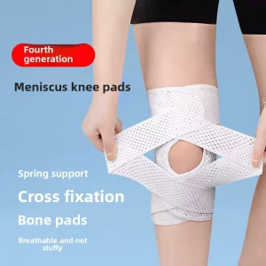 Lightweight Sixth Generation Breathable Knee Pads For Sports Running Cycling Mountaineering Meniscus Fitness Safety