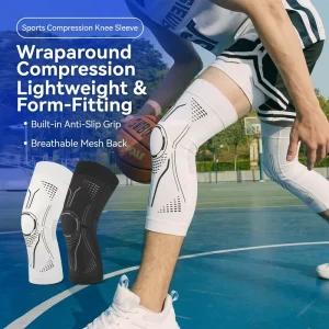 Lightweight Spring Sports Knee Support Pads for Basketball Pressure Relieving Shock Absorbing Anti Collision Sports Safety