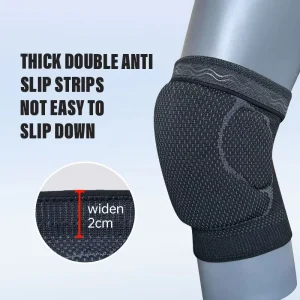 Lightweight Volleyball Knee Pads With Shock Absorbing Cushion For Youth & Adult Athletes