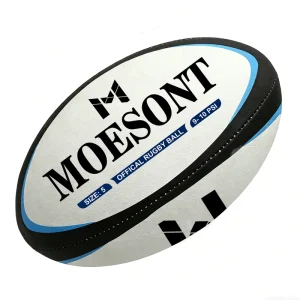 Lightweight Wear Resistant Machine Stitched PVC Rugby Balls Unisex Outdoor Sports Custom Logo School Training Balls