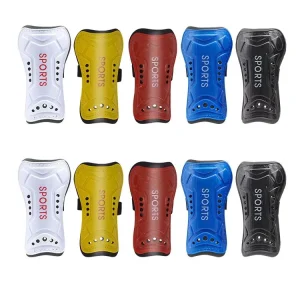 Lightweight and Breathable Soccer Shin Guards With Adjustable Elastic Straps for Kids Youth Adults