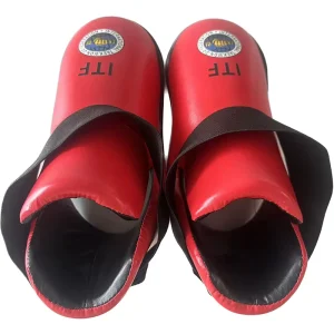 Logo Martial Arts Gear Taekwondo Protective Toe Gear Equipment ITF Foot Guard