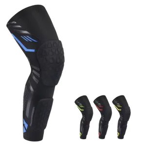 Long Leg Knee Compression Sleeve Knee Protector Cycling Basketball Eva Knee Sleeves Brace Support