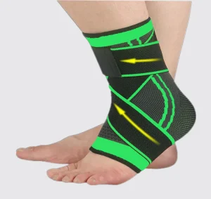 Low MOQ Customize logo Ankle Straps Brace Ankle Bandage Support Ankle Compression Sleeve