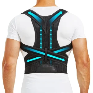 Lumbar Support Back Support Belt Posture Corrector Back Brace for Men and Women