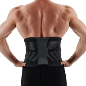 Lumbar Support Elastic Breathable Polyester Cotton Back Support Belt Stabilizer Braces Sports Waist Support Universal Protection