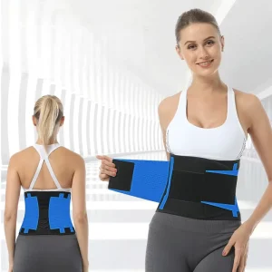 Lumbar Waist Slimming Belt for Men and Women Back Brace for Lower Back Pain Relief Lumbar Sacral Support Belt