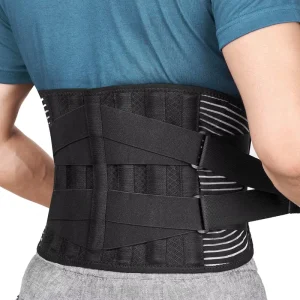Lumbar Waist Support Belt Traction Lumbar Back Brace For Lower Back Pain Relief
