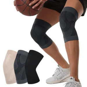 M219 Breathable Knee Brace Sports Knee Protector Anti-Slip Knee Sleeve for Gym Fitness Running