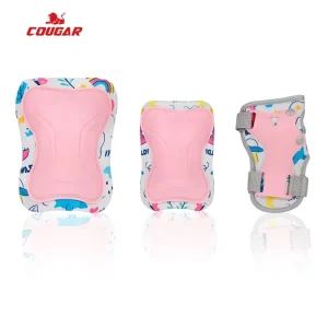 MH07 Cougar PP Hard Shell Professional Protection Hand Elbow Knee Inline Roller Skate Pads for Kid Boy Girl Sport Safety
