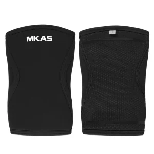 MKAS Heavy Duty Compression Support for Weightlifting Powerlifting and Gym Training Custom OEM 7mm SCR Knee Brace